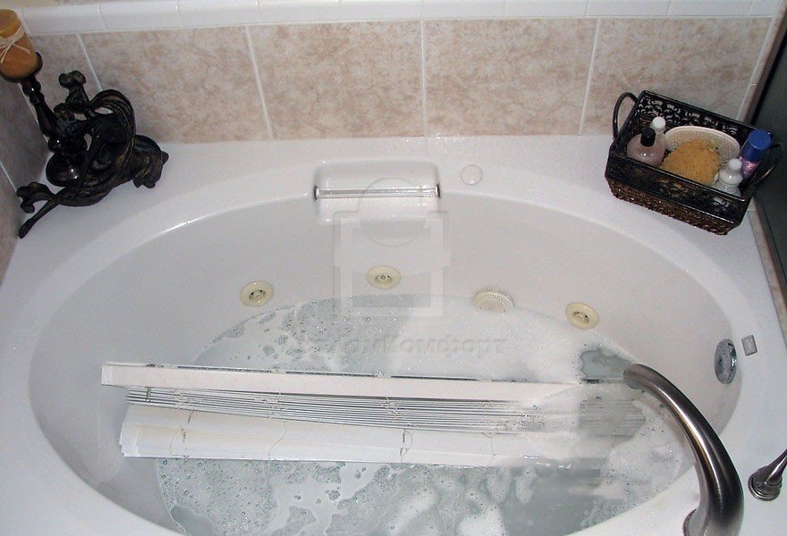 Рулонная штора стирка в ванне
