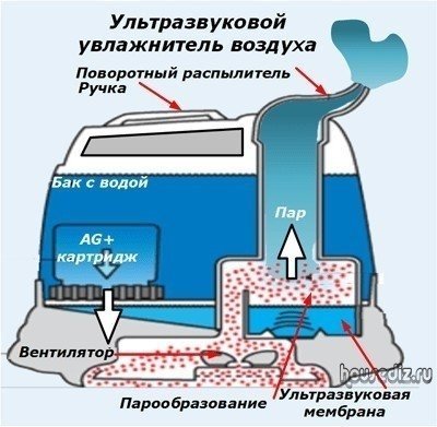 Ультразвуковой увлажнитель воздуха