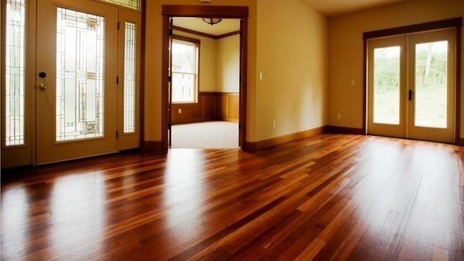 Deep clean hardwood floors