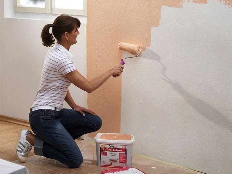 Краска для стен в квартире