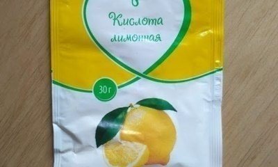 Лимонная кислота в пакетиках