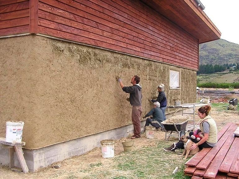 Штукатурка деревянных стен снаружи