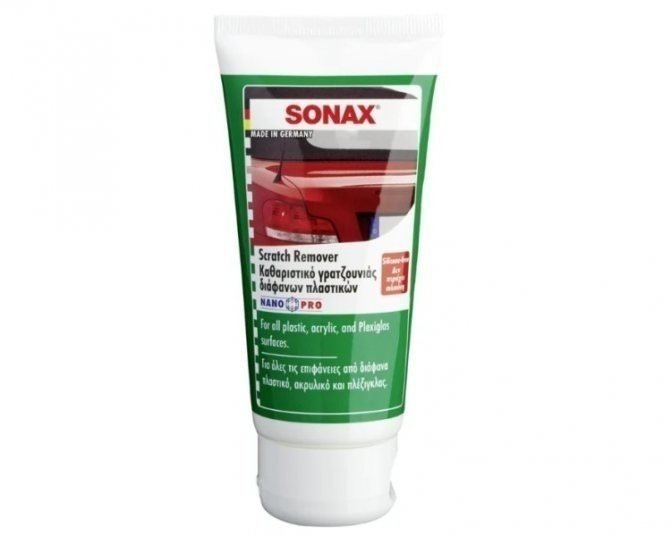 Sonax удалитель царапин для пластика