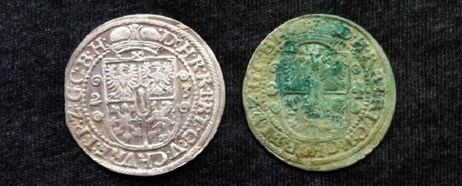 Саксонский талер монета