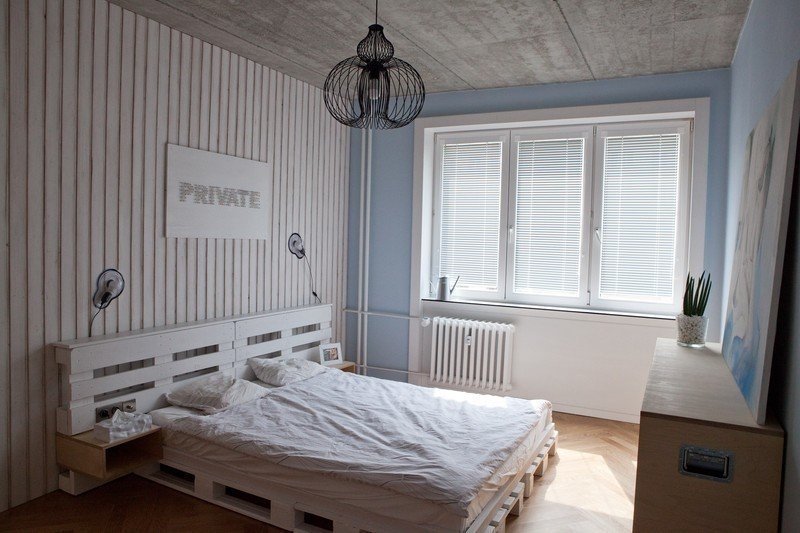 Скандинавский дизайн спальни