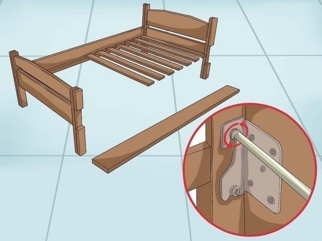 Деревянная кровать своими руками чертежи