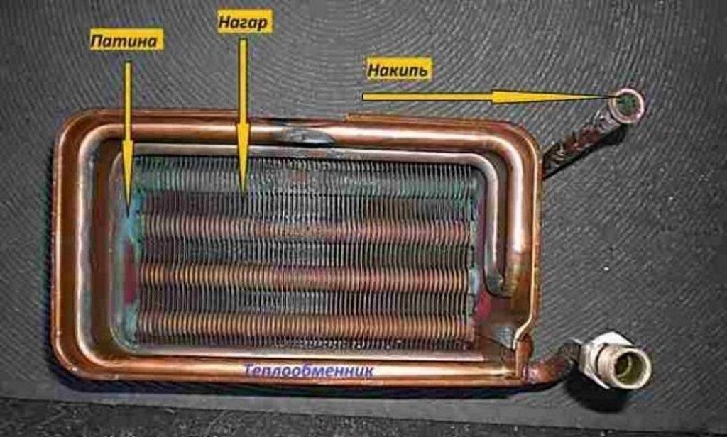 Чистка теплообменника газовой колонки бош