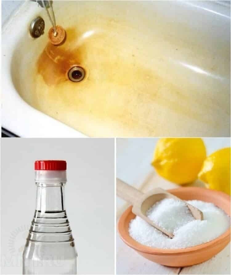 Чистка ванны в домашних условиях народными средствами