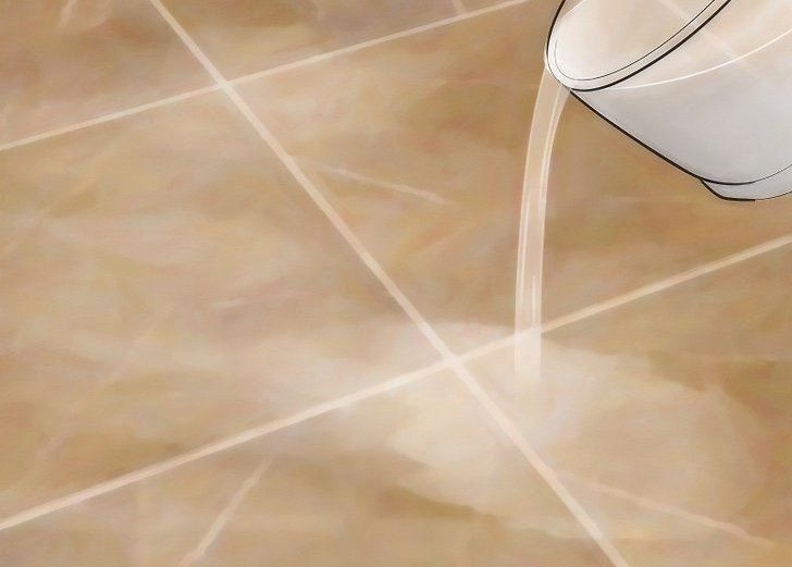 Паста для чистки швов между плиткой в ванне сода