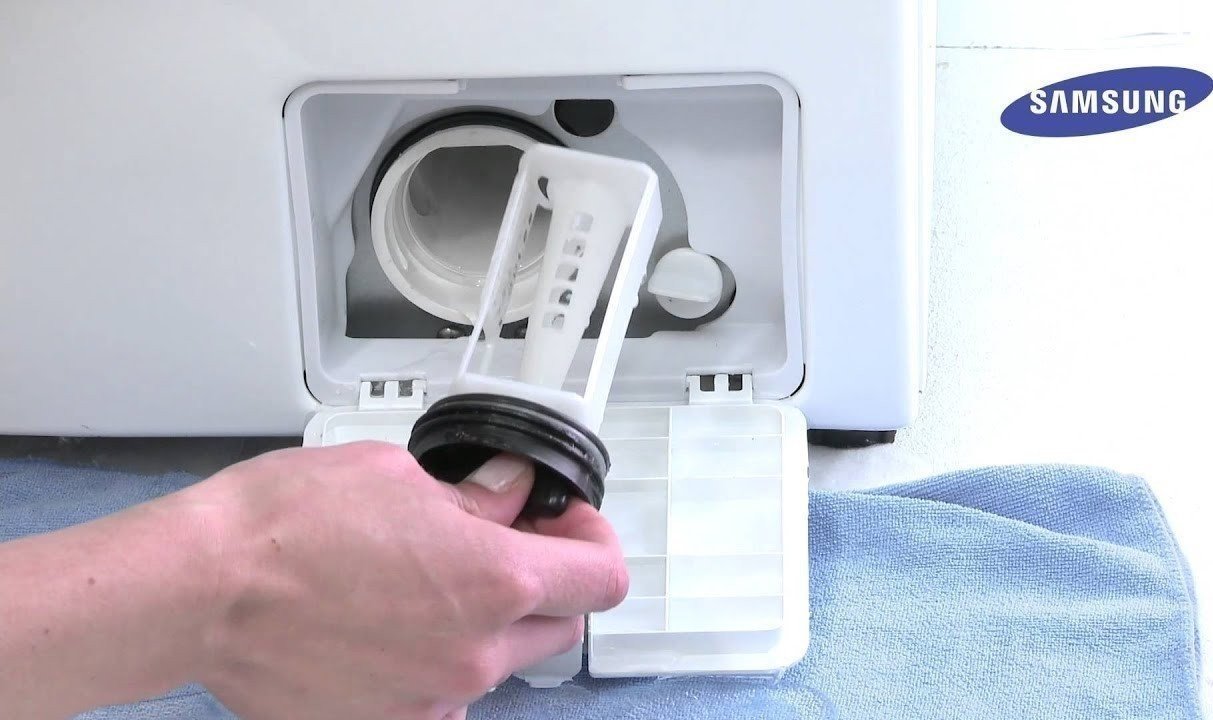 Очистка фильтра стиральной машины самсунг