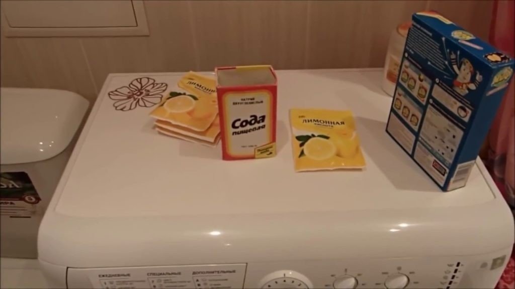 Сода для стиральной машины